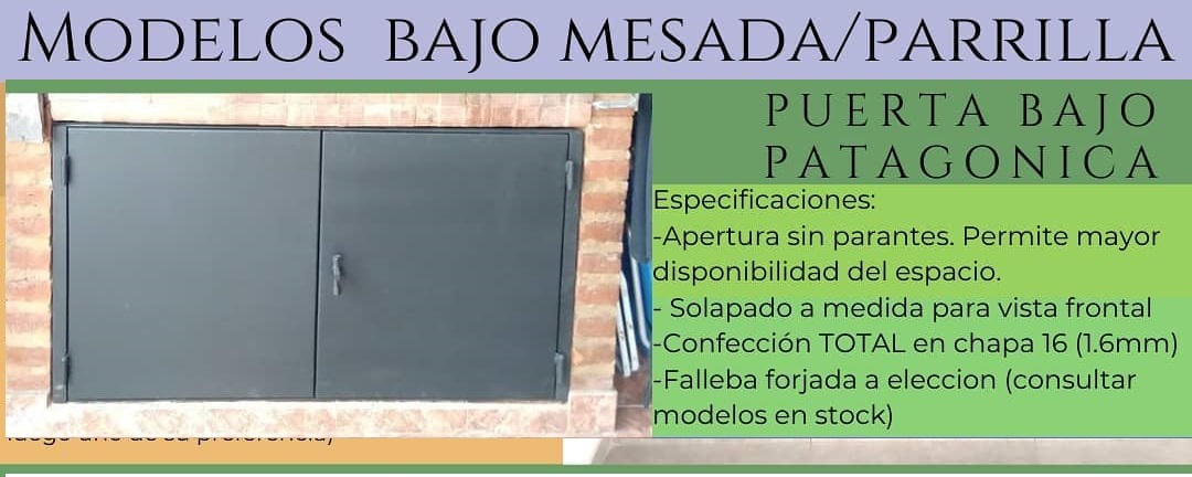 Bajo mesada Patagónico